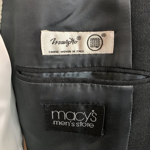 ALFANI 3-Button 100% Wool Blazer 42L - Picture 9 of 11